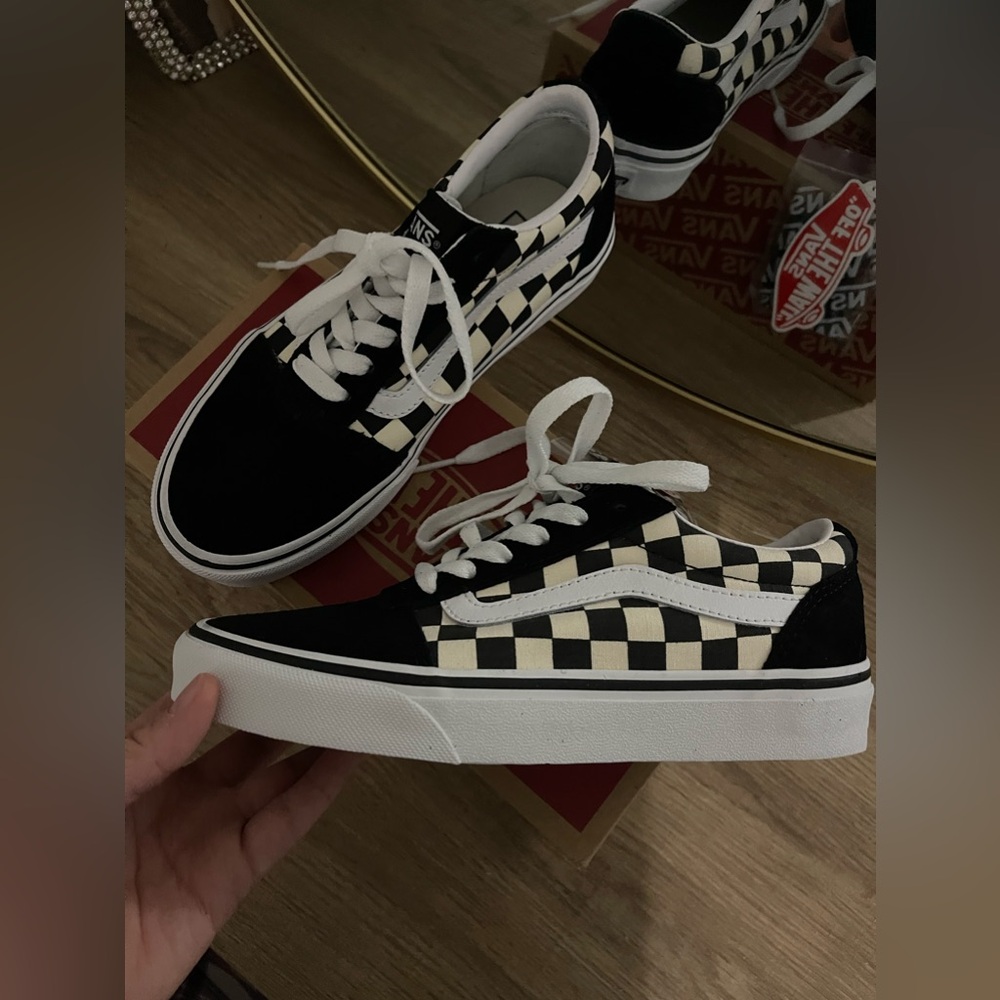 Vans old skool checkerboard black/white